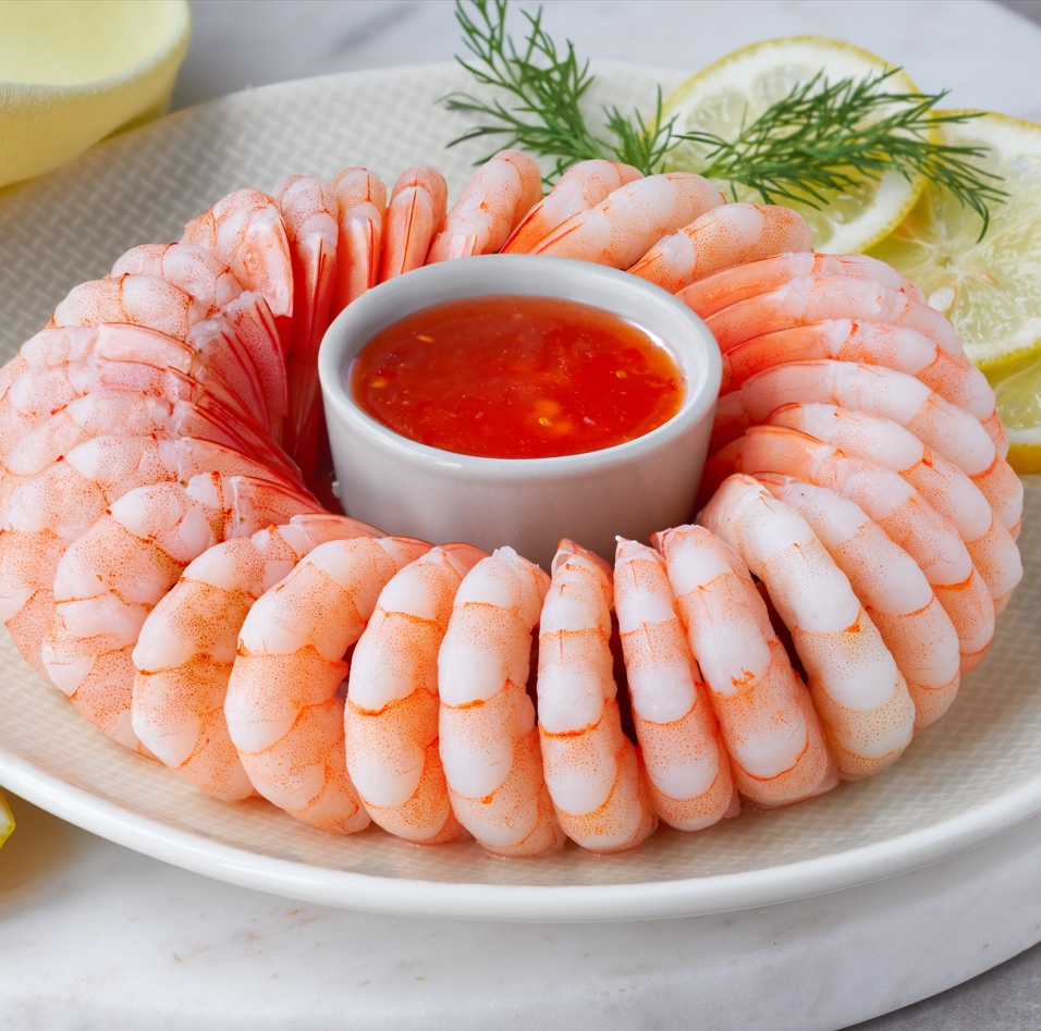 Core of the Sun Chilli Sauce with Cooked Prawns