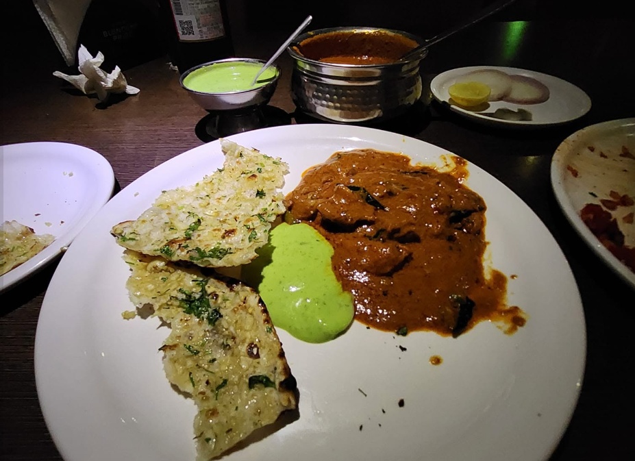 Telenganu Chicken from a Restaurant in Hyderabad